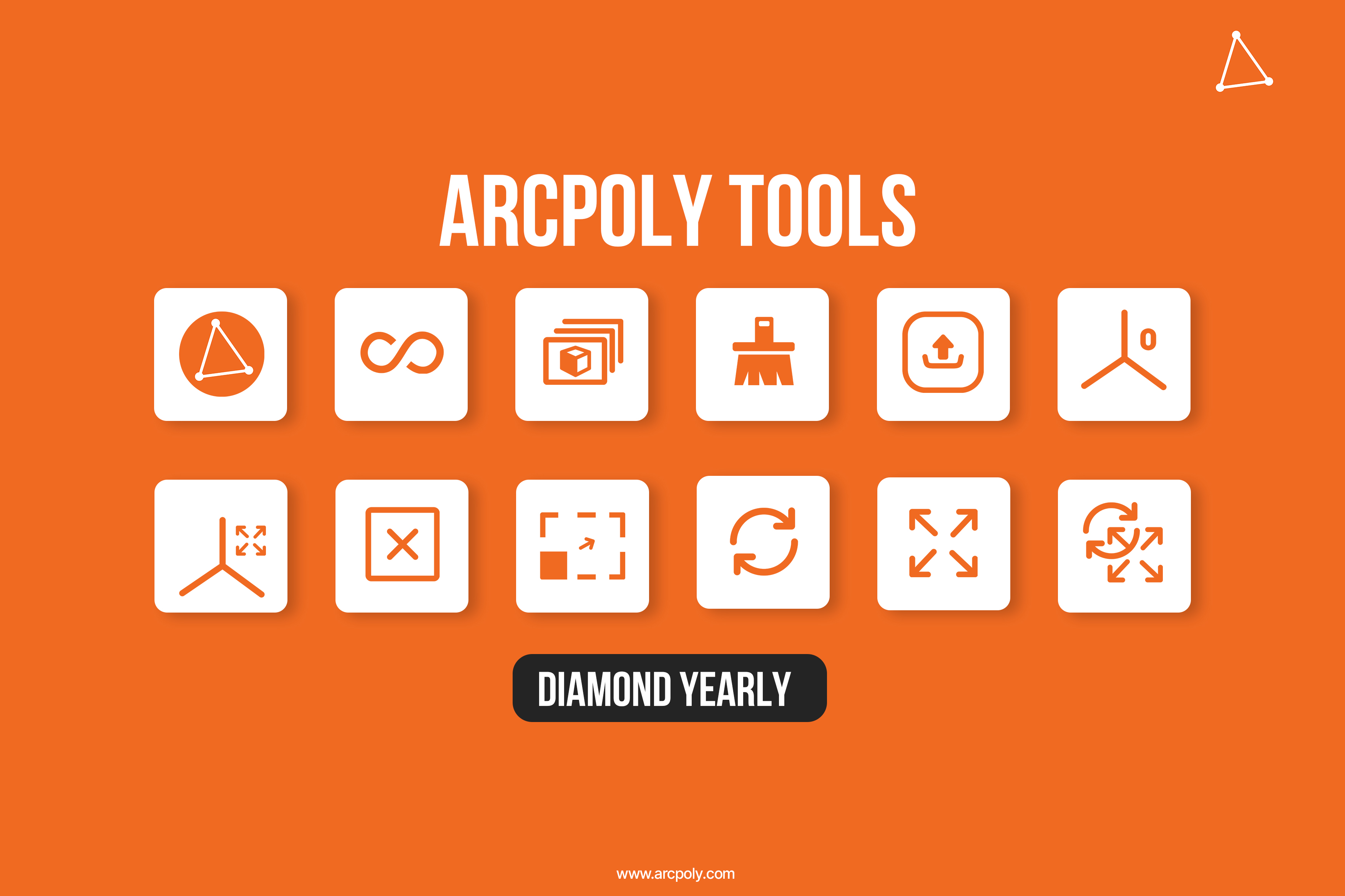 Arcpoly Tools Diamond - 01 Year